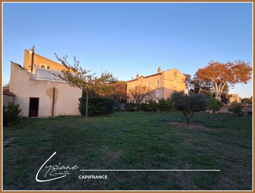 ENSEMBLE IMMOBILIER AVEC MAISON D'HABITATION ET 3 APPARTEMENTS LOUES, 5 DEPENDANCES, GRENIER