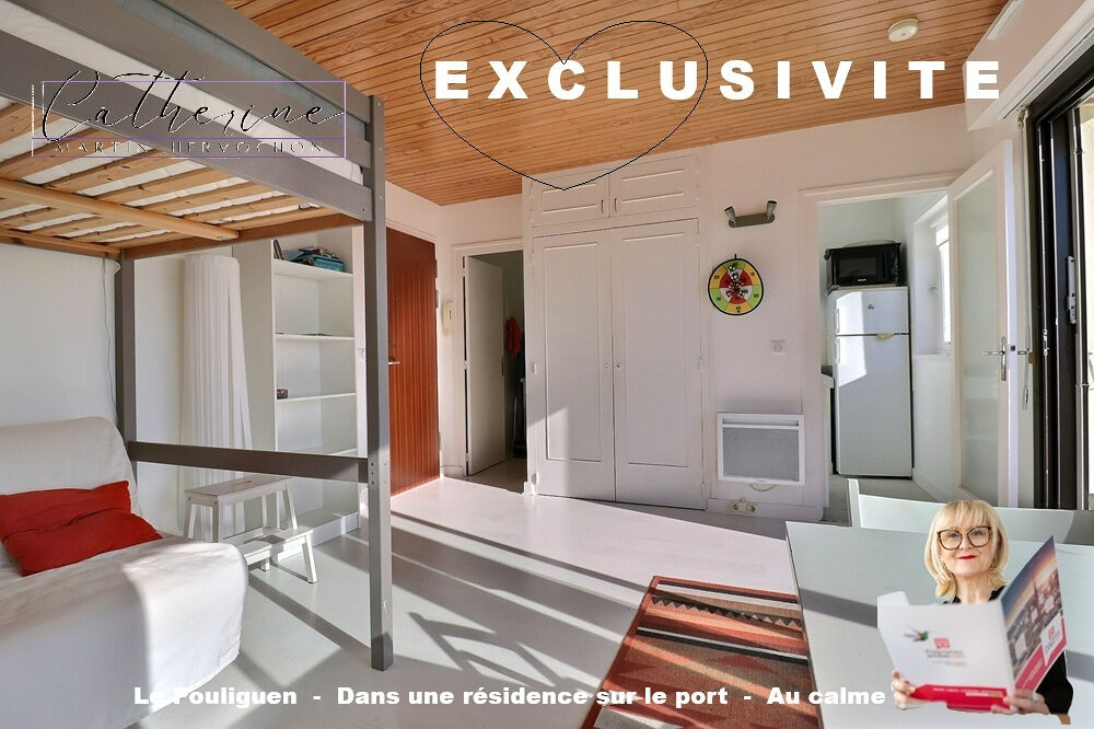 STUDIO baigné de soleil, dans une résidence sur le port proximité Plage du Nau