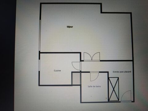  Appartement � louer 1 pi�ce 40 m�