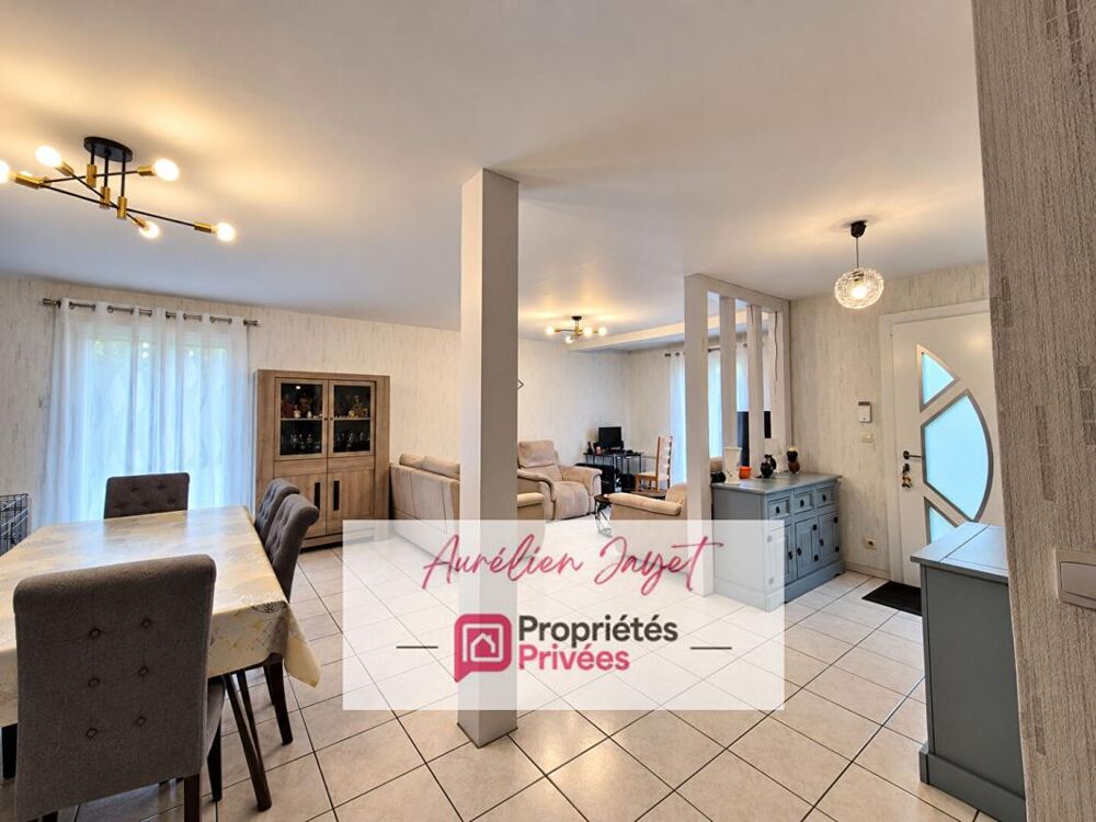 Maison 110m² 4 chambres, avec terrain divisible et constructible