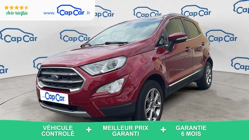 Ecosport 1.0 EcoBoost 125 Titanium - Premi&egrave;re main 5 places 2019 occasion 57150 Creutzwald