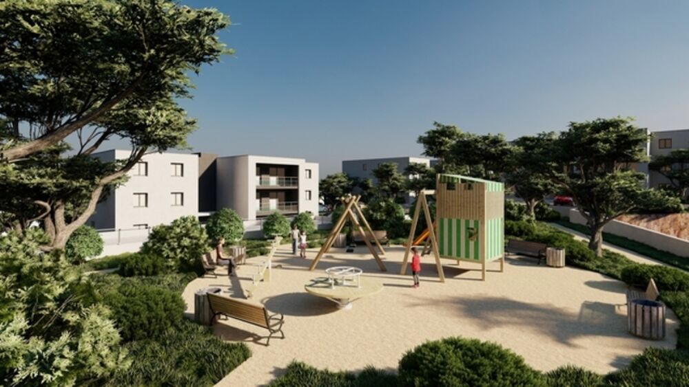 Vente Appartement Dpt Corse (20),  vendre BORGO appartement T4 de 89,44 m - Terrasse de 14,89m2 Borgo