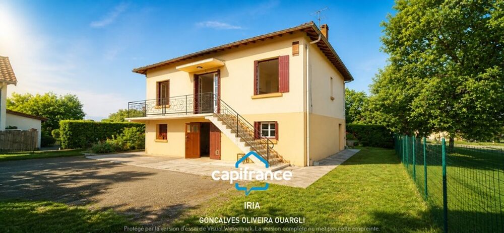 Maison à vendre 7 pièces VILLENEUVE SUR LOT (47) Maison familiale 140 m²  5 chambres  Terrain 812 m²  Garage