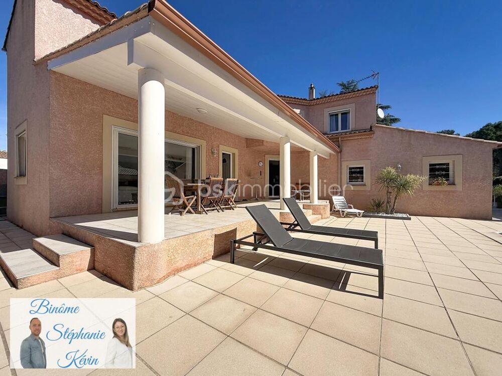 Vente Maison ? ?? Maison familiale, beaux espaces & grande piscine : le cadre idéal pour profiter ! Cournonterral