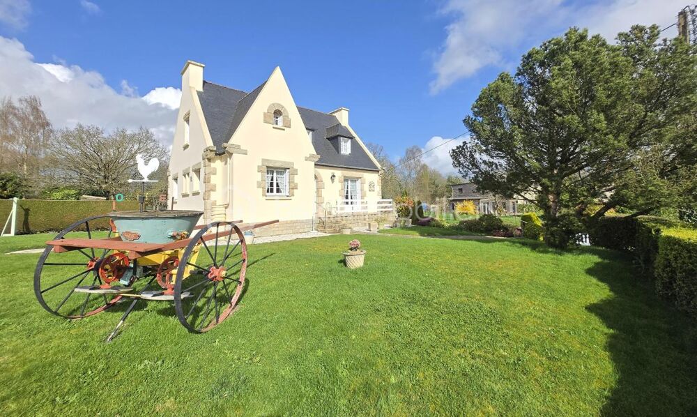 ? Maison néo-bretonne sur sous-sol complet  4 chambres  beau jardin paysagé