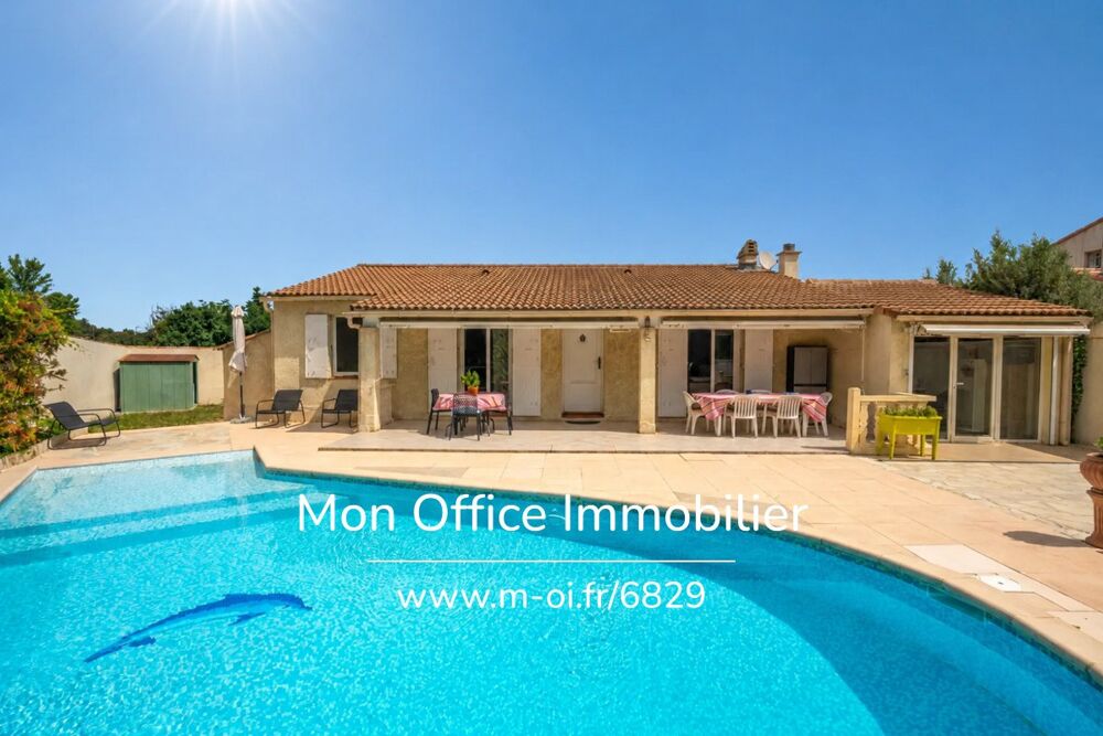 Vente Maison Référence : 6829-CDI. - Maison de plain-pied avec piscine et espace annexe indépendant Bouc bel air