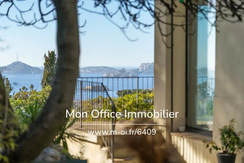 Référence : 6409-NGU - Maison au Roucas Blanc avec vue mer - calme absolu - Piscine et studio indépendant