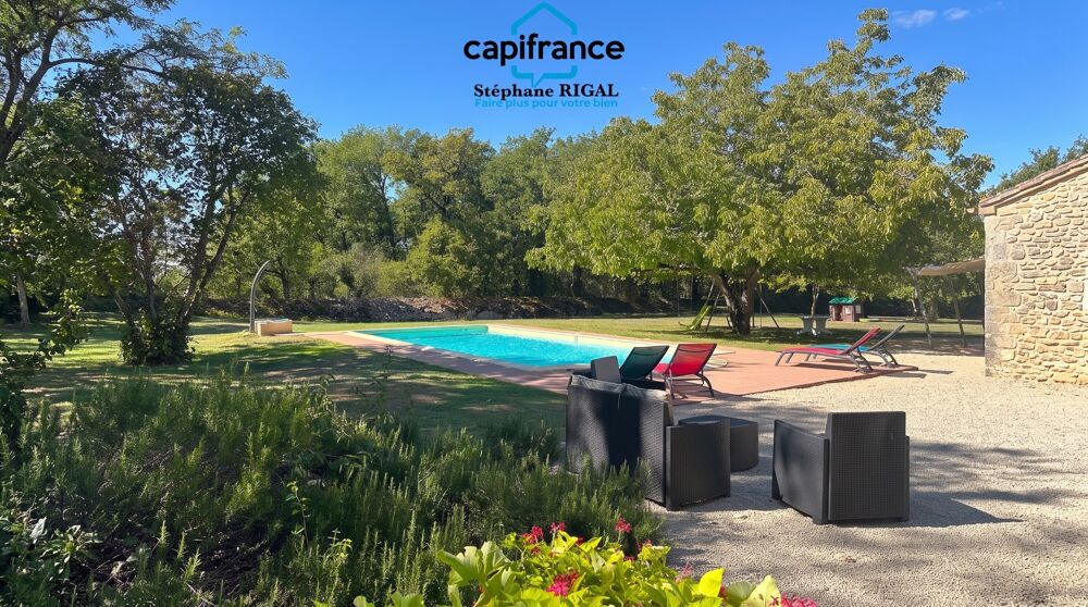 Vente Propriété/Château Propriete à vendre 5 pièces MAUROUX (46), 100 m2 sur 1,5ha de terrain Mauroux