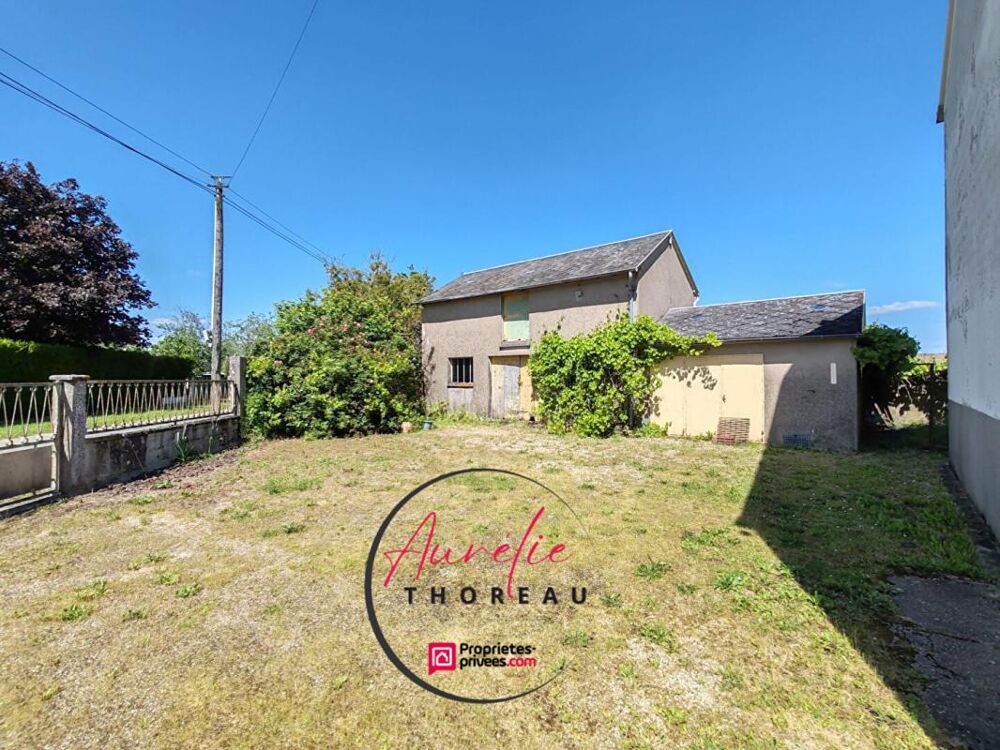 Maison sur sous sol Ascheres Le Marche, grenier aménageable, jardin