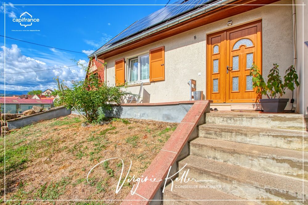Vente Maison Maison individuelle à vendre 8 pièces ROMANSWILLER (67) - Terrain de 692 m² – Panneaux photovoltaïques de 2024 Romanswiller