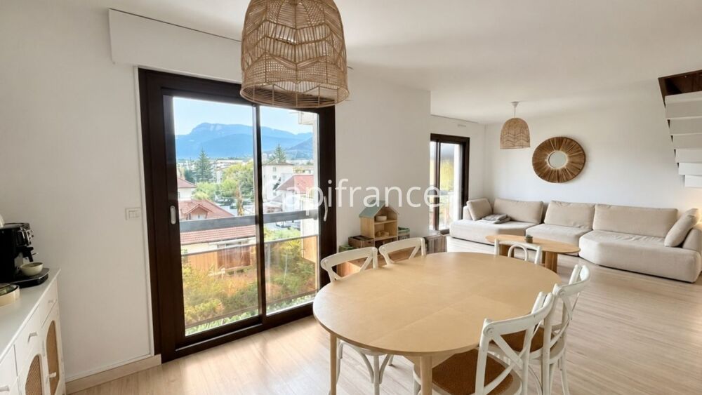 Vente Appartement T3 DUPLEX EN DERNIER ÉTAGE – CLIMATISÉ – VUE MONTAGNES – ANNECY (74) Annecy