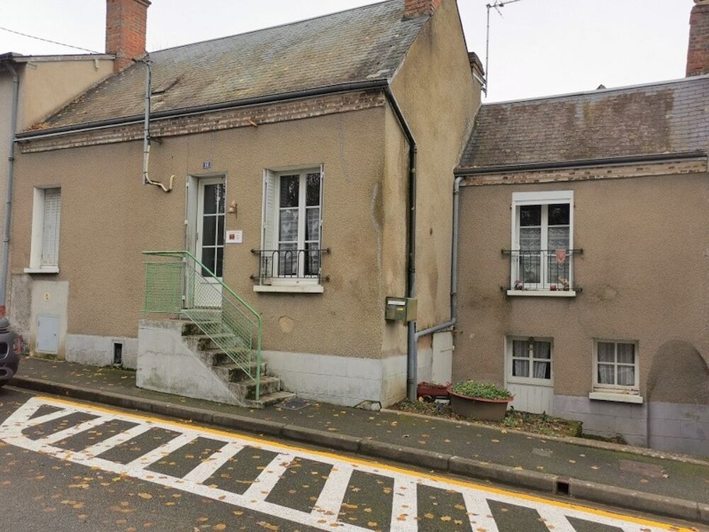 Vente Maison Dpt Sarthe (72),  vendre BESSE SUR BRAYE maison P2 de 49 m - Terrain de 276,00 m Besse sur braye