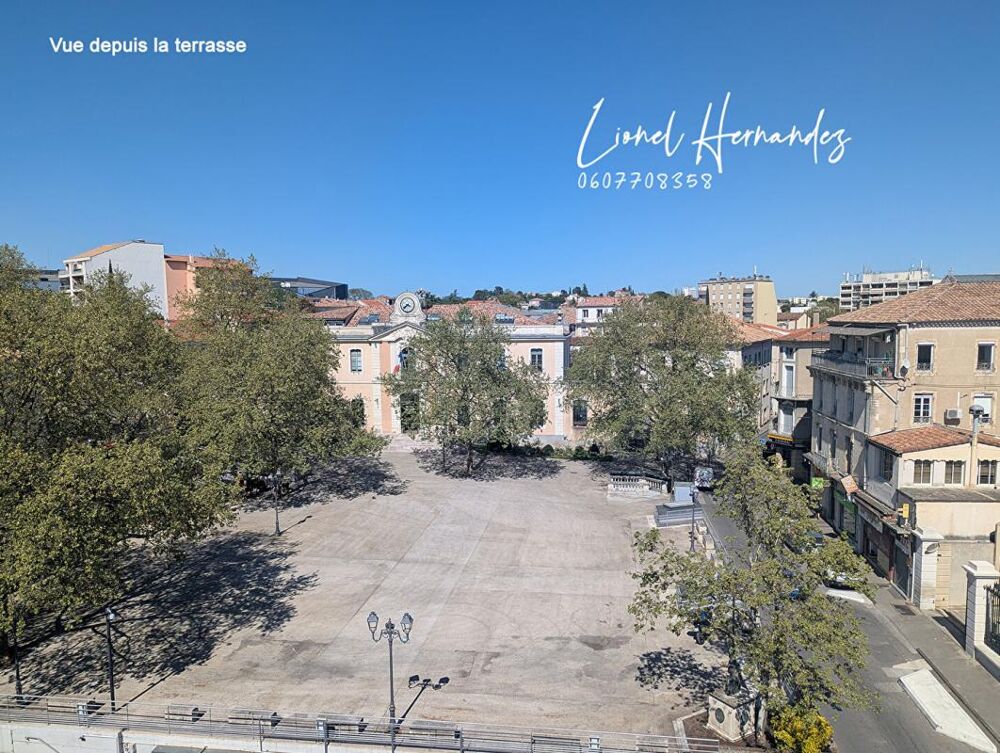Vente Appartement Alès, centre historique : Appartement Duplex d'exception - 125 m² - Dernier étage - Terrasse tropézienne avec vue panoramique Ales