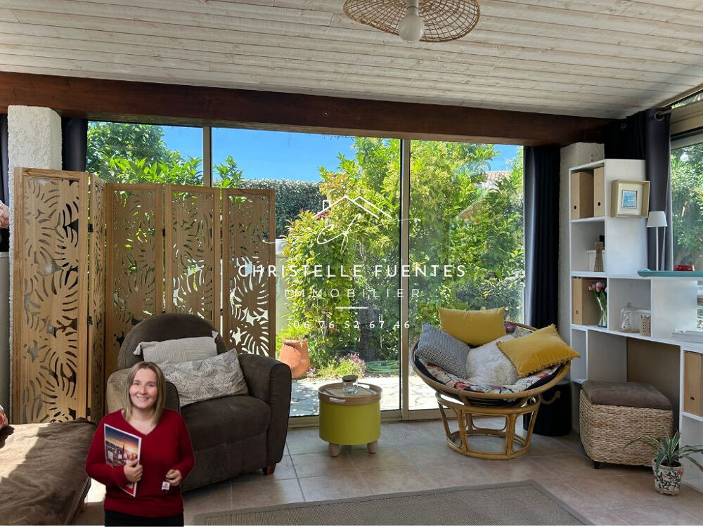 Vente Maison HERAULT - LOUPIAN (34140) - MAISON EN COPROPRIETES - T3 - VERANDA - JARDIN - PARKING Loupian