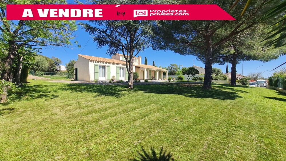 Vente Villa jolievilla de 129m² avec piscine/dépendance sur 1606m² de terrain Puimisson