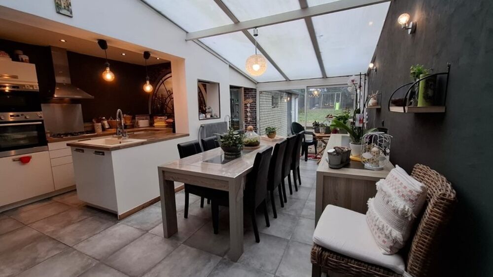 Vente Maison Dpt Aisne (02), à vendre SAINT QUENTIN, Quartier Remicourt,  Maison P6  - Terrain de 245m2 Saint quentin