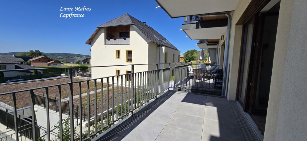 Vente Appartement GROISY – A vendre beau T2 avec balcon, vue montagnes, cave, 2 stationnements privatifs Groisy