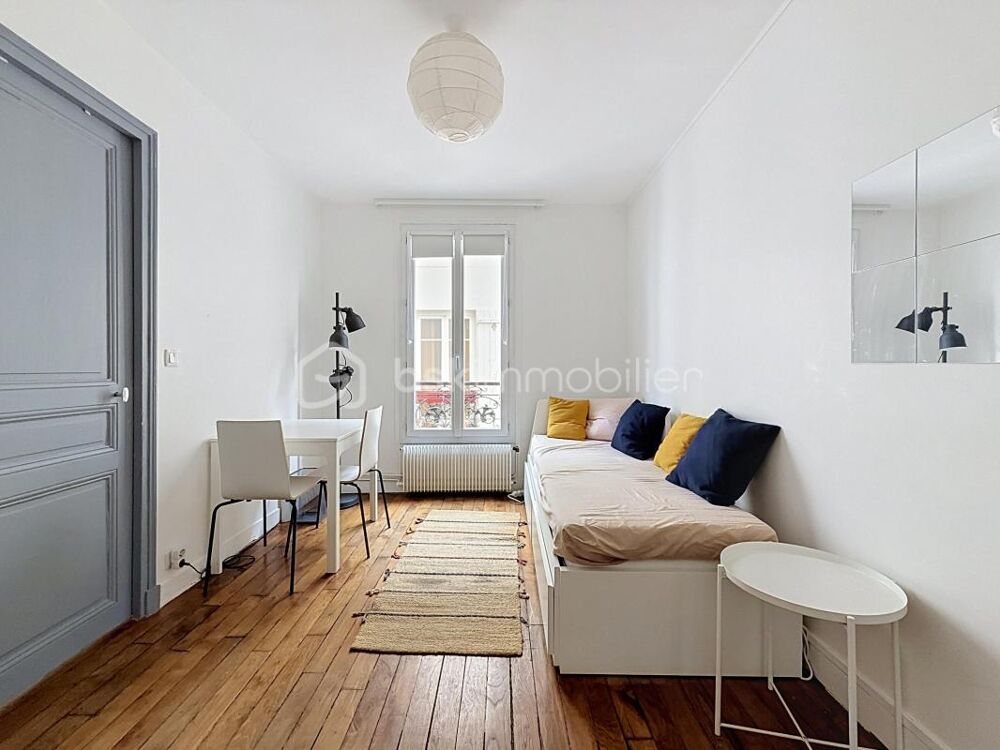 Vente Appartement PARIS 17e – T2 DE CARACTÈRE AU CALME D'UNE IMPASSE Paris 17