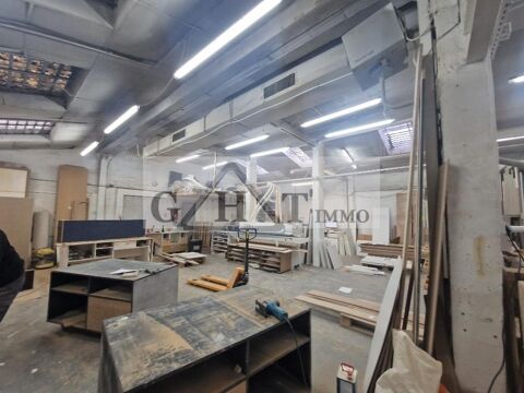 A VENDRE 490 M&sup2; ENTREPOT BUREAUX + HABITATION A STAINS 775000 93240 Stains