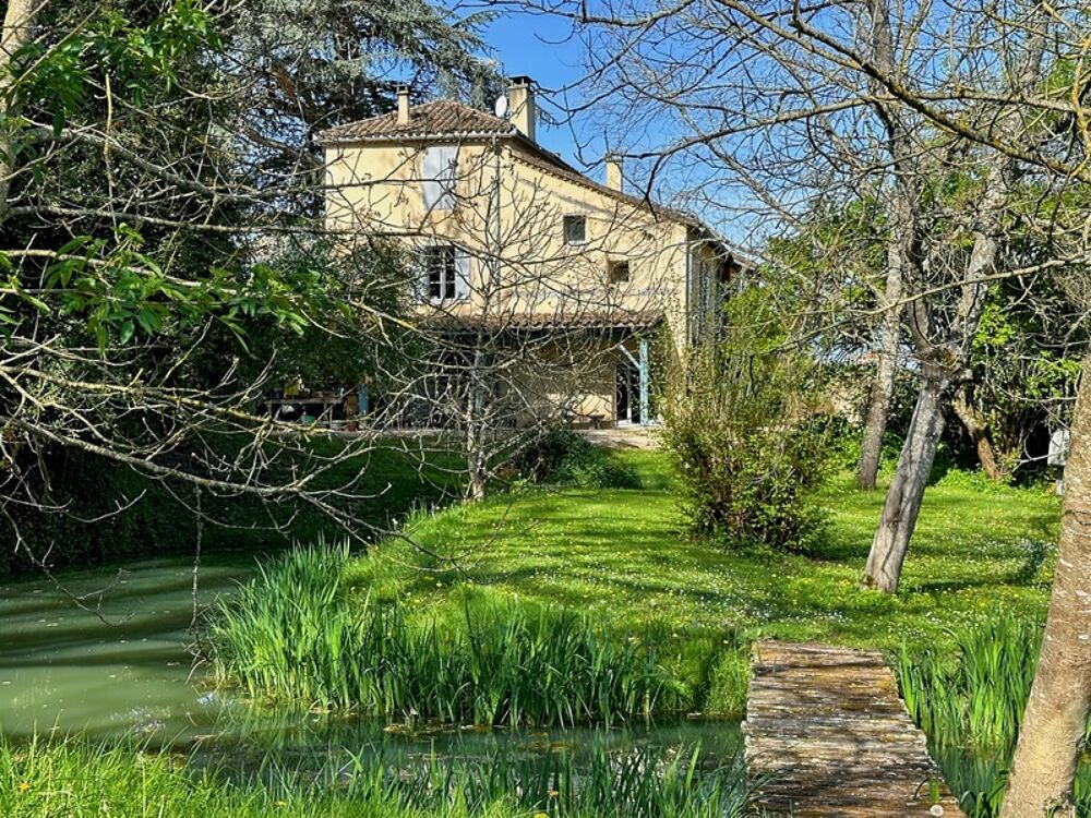 Vente Maison Dpt Gers (32), à vendre MONTREAL maison gasconne de 222m2 avec gîte et piscine - 1,5 hectare Montreal