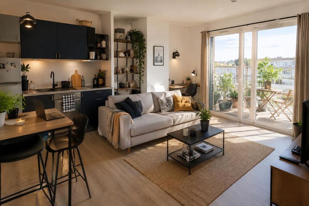 Vente Appartement GRAND T1 BIS avec BELLE TERRASSE à Bordeaux Bordeaux