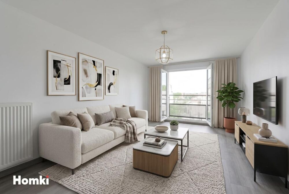 Appartement T2 de 47 m² à Aulnay-sous-Bois 93600, Rue Jean Charcot