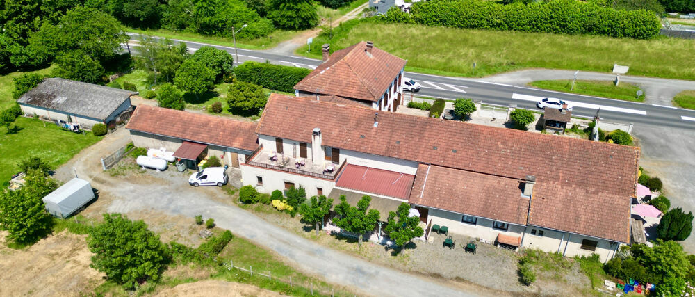   Fonds de commerce et murs à vendre NOUILHAN (65) : hôtel-restaurant + maison d'habitation 