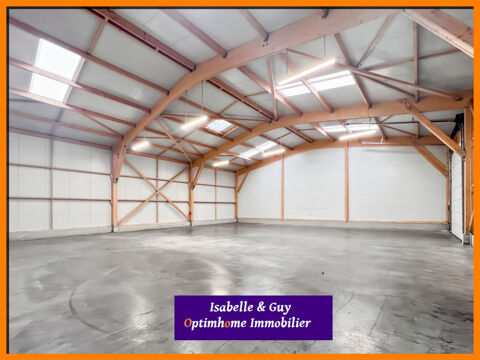  Zone industrielle, bâtiment entrepôt de 1 000 m² 