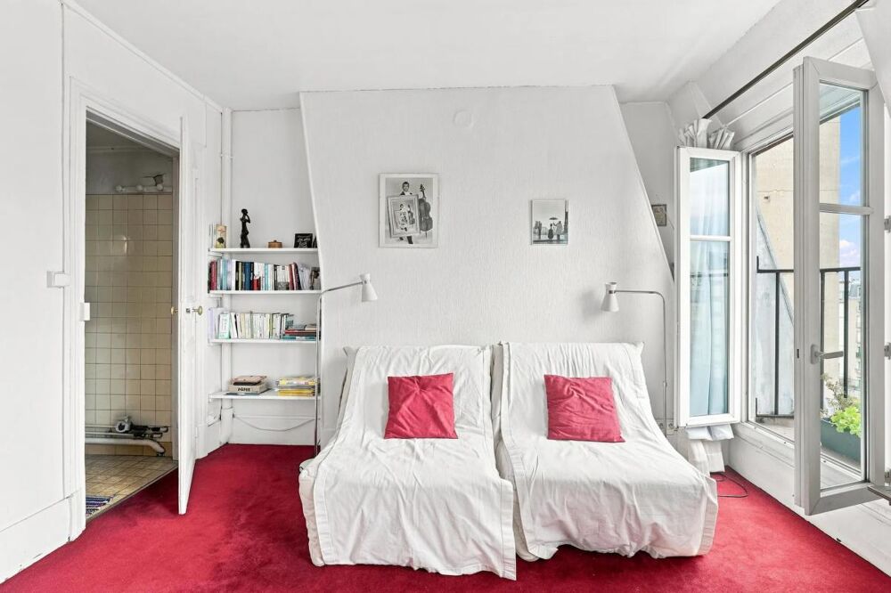 Vente Appartement PARIS 17 - STUDIO de 25 m² en dernier étage Paris 17