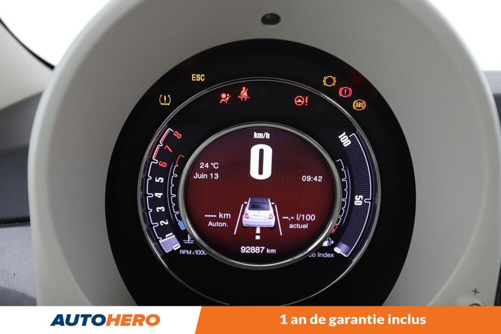 500 C C 1.2 Lounge 69 ch 2017 occasion 92130 Issy-les-Moulineaux