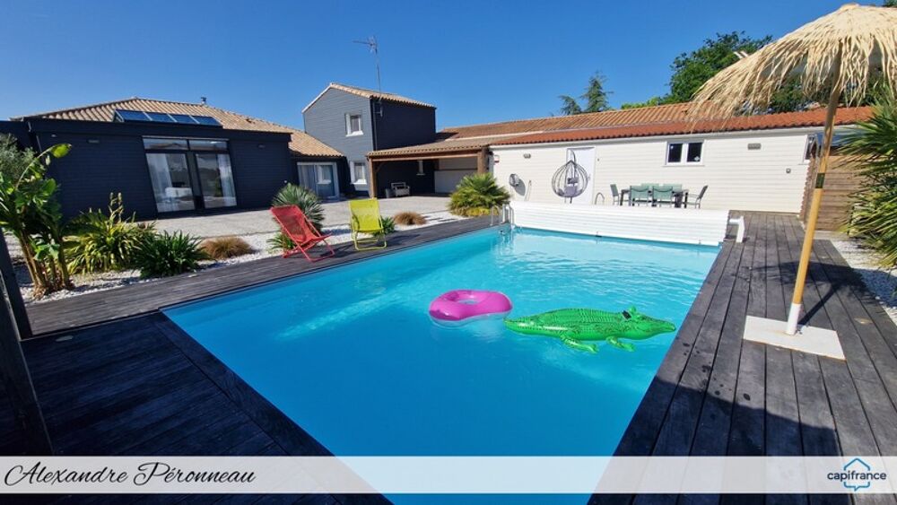 Vente Maison A VENDRE maison type réthaise 175 m², 5 chambres Grand garage piscine (17) La rochelle