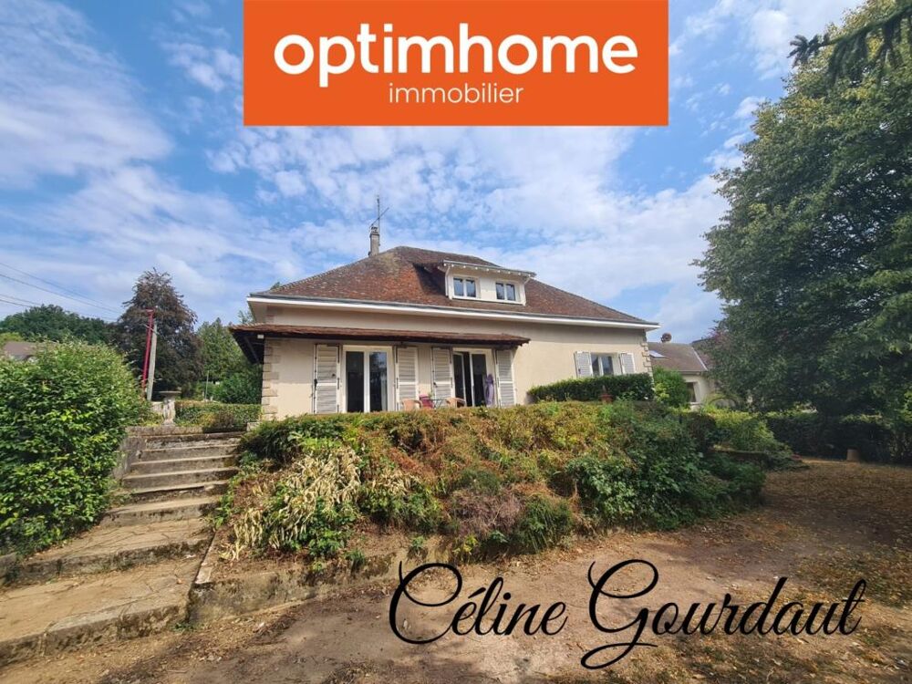 Maison de plain-pied, 5 pièces avec sous-sol total et terrain de 1 134 m²  Châteauneuf-la-Forêt