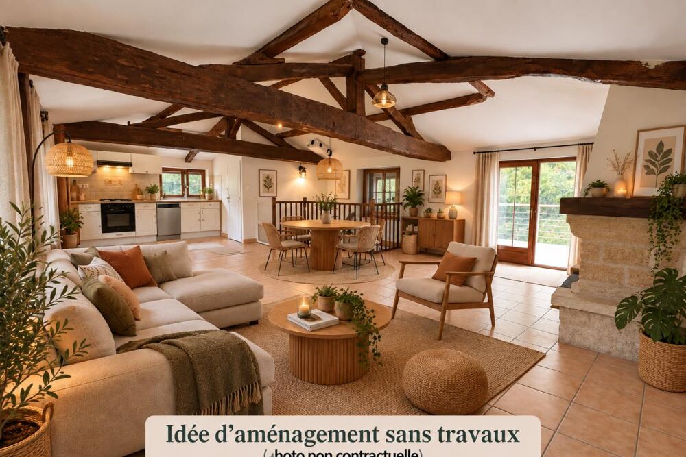 Vente Maison SAINT-JUST D'AVRAY - Maison 4 pièces 93 m2 sur 2800m2 de terrain Saint just d avray