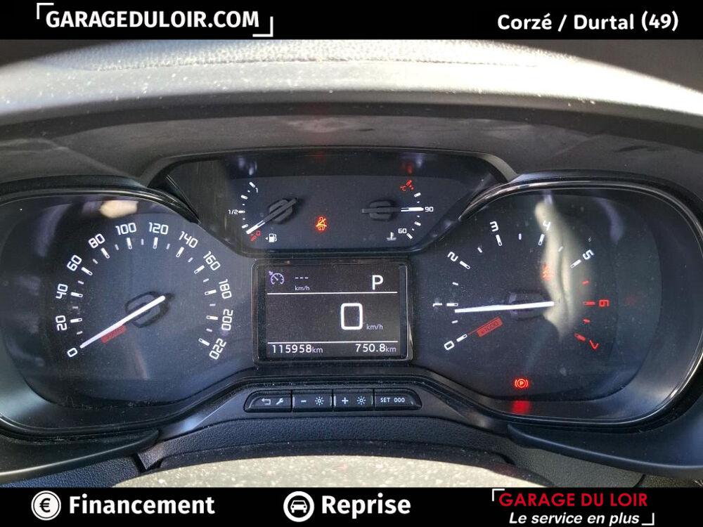 Berlingo Van III M 1000kg BlueHDi 130 S&S EAT8 Club 2023 occasion 49140 Corz&eacute;