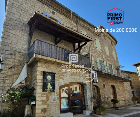   � moins de 200 000 ,  belle opportunit� pour les primo-acc�dants Maison de village en pierre  � r�nover - Berrias Et Casteljau 6 Maison - 6 pi�ce(s) - 104 m�