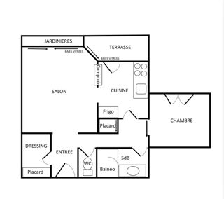  Appartement � vendre 2 pi�ces 52 m�