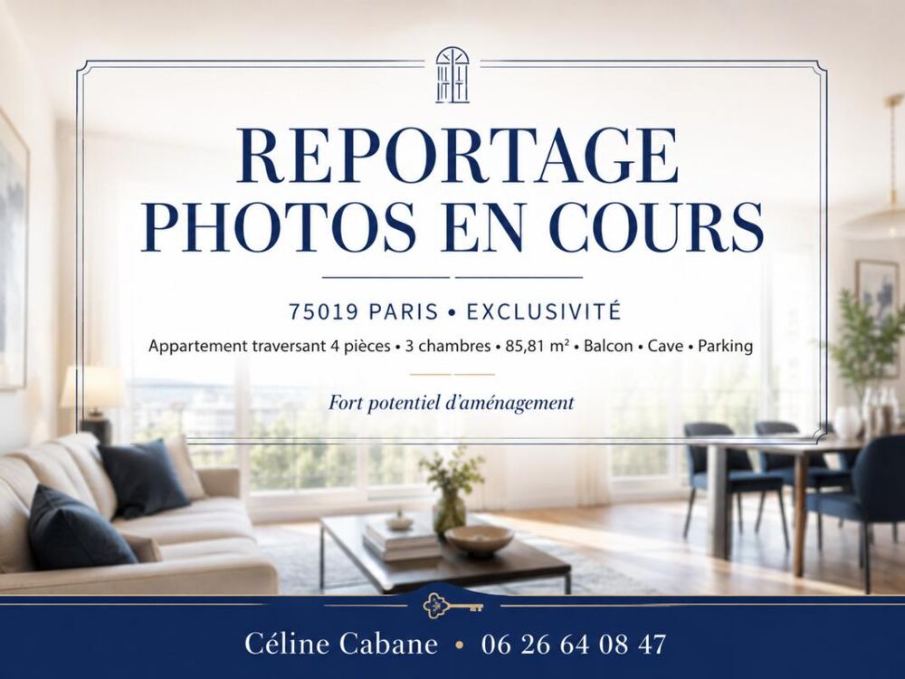 Vente Appartement Appartement Paris 19