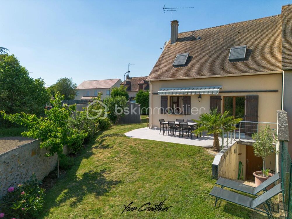 Maison familiale lumineuse avec sous-sol total et jardin plein sud