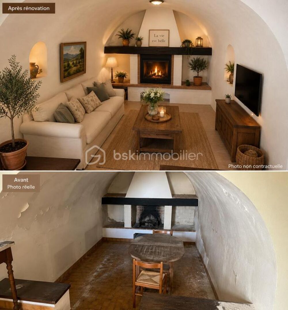 Vente Maison Maison de village avec cheminée - Idéale investissement locatif ou pied-à-terre en Provence Cereste