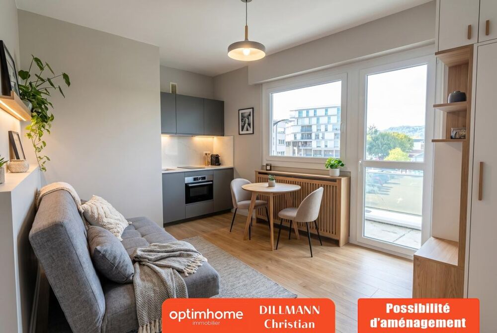 Studio Balcon et Parking sous terrain