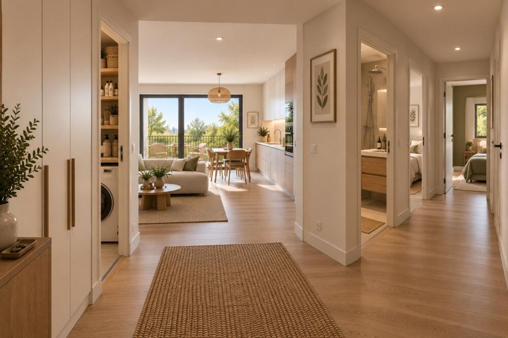 Vente Appartement AUX PORTES DE TROUVILLE – T4 familial avec balcon dans un cadre verdoyant Touques