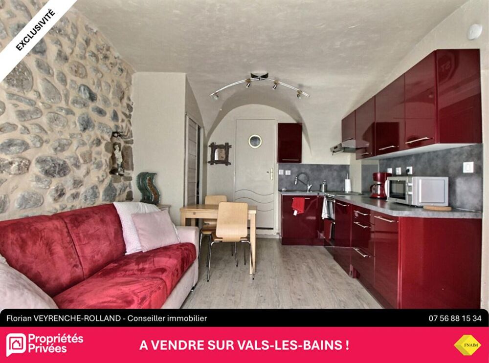 Studio Vals Les Bains 1 pièce 17.55 m2