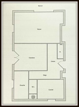  Appartement à vendre 2 pièces 44 m²