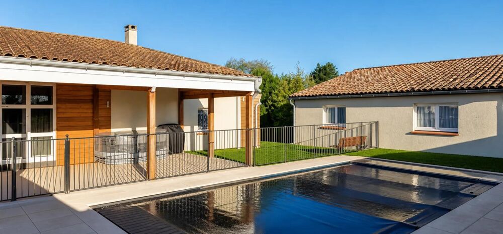 Maison contemporaine à Saint-Cirice, 6 pièces, piscine