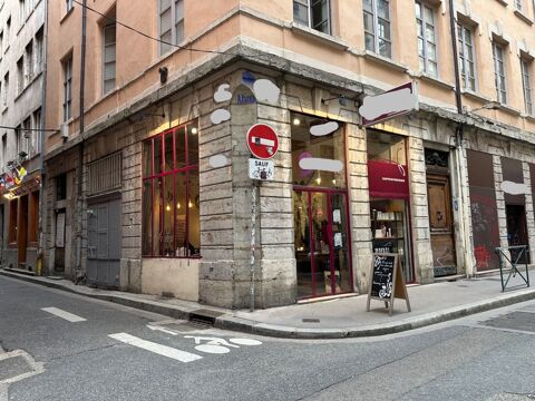 Local commercial Bail &agrave; c&eacute;der  LYON 1ER (69), local commercial en angle, d'une surface de 42 m&sup2; et un sous-sol utile de 35 m&sup2; 59000 69001 Lyon 1er arrondissement