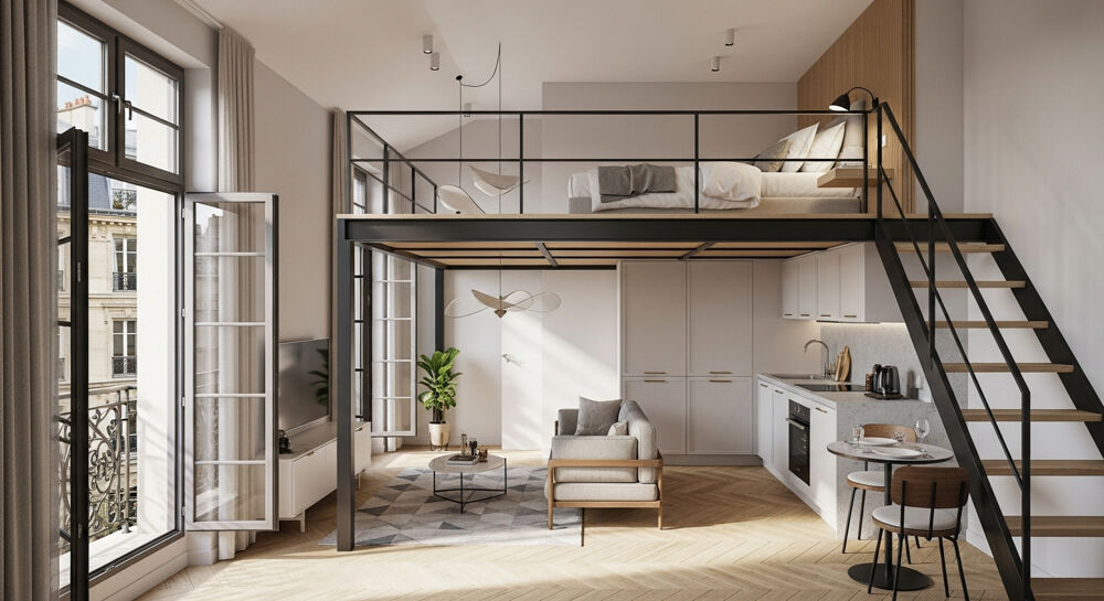 Vente Appartement STUDIO de 28.51m² + UNE TERRASSE + PARKING - LE BLANC-MESNIL Le blanc mesnil