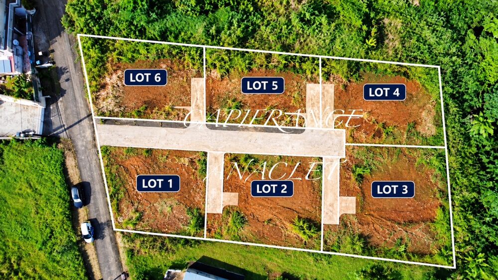 Vente Terrain ?LE ROBERT – TERRAIN À BÂTIR 517,19 m² Le robert
