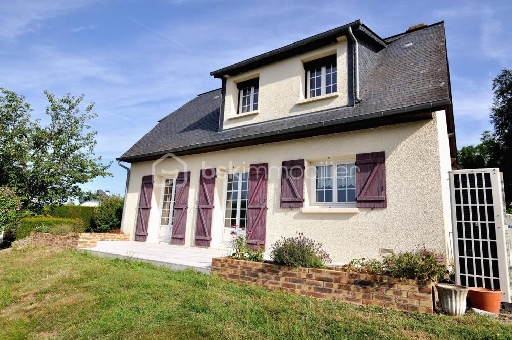 Norville : Maison familiale sur sous-sol : 4 chambres