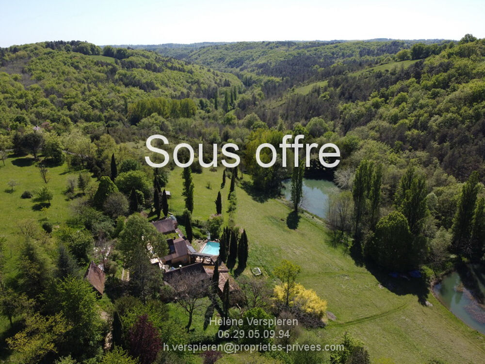 Propriété deux maisons 19ha de terrain