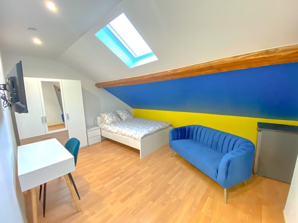 CHAMBRE MEUBLÉE A LOUER EN COLOCATION 18m2 GAGNY-GOURNAY 850€